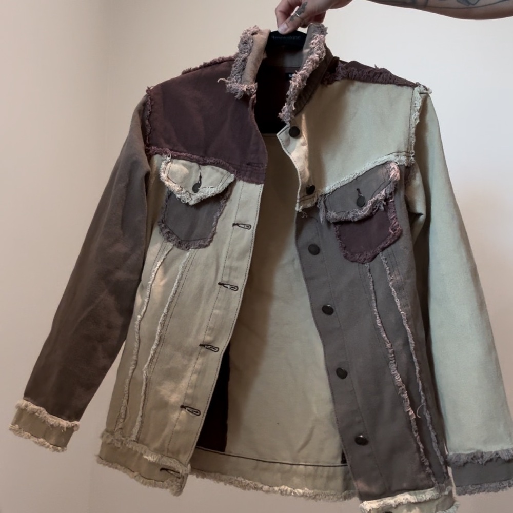 Patchwork Jean Jacket